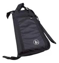 Capa bag acolchoada para baqueta estojo almofadado - porta baqueta compacta reforçada