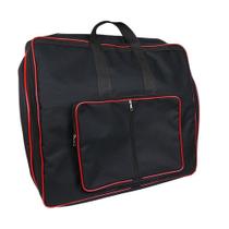 Capa Bag Acordeon Sanfona 80 Baixos Master Luxo Acolchoada - Carbon