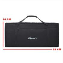 Capa bag almofadada acolchoada bolso e alça reforçada teclado piano digital - casio yamaha roland psr