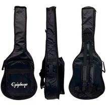 Capa Bag Almofadada Para Violão EpiPhone Cargo Impermeável