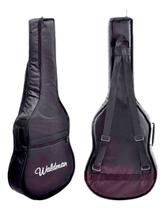Capa Bag Almofadada Para Violão Waldman Com Alças E Bolso