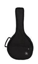 Capa bag banjo lona nylon simples com alça e bolso reforçado impermeável samba pagode caixa larga