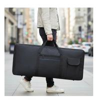 Capa Bag Case Teclado Acolchoada Impermeável P/61 Teclas Cor:Preto