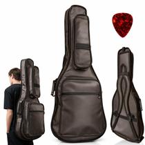 Capa Bag Case Viola Caipira Premium material sintético Marrom