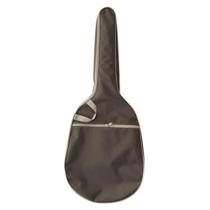 Capa Bag Cinza Para Violão Folk Simples Alça Dupla