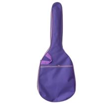 Capa Bag Lilás Para Violão Folk Simples Alça Dupla