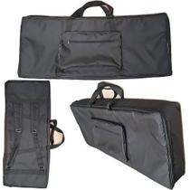 Capa Bag Master Luxo Para Piano Korg Kronos 2 Nylon (preto)