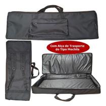 Capa Bag Master Luxo Para Teclado Casio Ctk-4400 Preto Cor:Preto