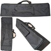 Capa Bag Master Luxo Para Teclado Roland Fantom G6 (Preto)