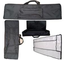 Capa Bag Master Luxo Piano Yamaha Np-32b Preto + Cobertura