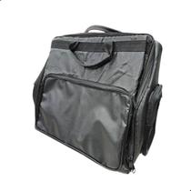 Capa Bag Mochila Acordeon 80 Baixos Semi Case Lm Preto Capa Bag Mochila Acordeon 80 Baixos Semi Case Lm Preto