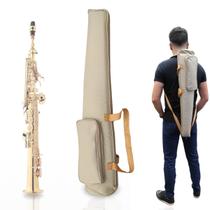 Capa Bag Mochila Top Super Luxo P/ Sax Reto Soprano Clarinet - BELL