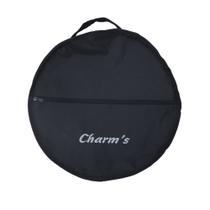 Capa bag pandeiro 10 polegadas simples nylon com alça e bolso reforçado bolsa resistente