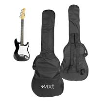 Capa Bag Para Guitarra Acolchoada Preta Mxt Alça De Costas Capa Bag Para Guitarra Acolchoada Preta Mxt Alça De Costas
