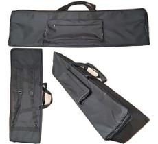 Capa Bag Para Piano Casio Cdp235r Nylon Preto Master Luxo - Carbon