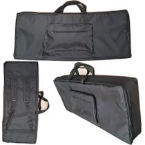 Capa Bag Para Piano Korg Kronos 2 Nylon Master Luxo (preto) Carbon