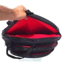 Capa Bag Para Pratos Até 22 Master Luxo Vermelha Envio 24h