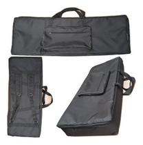 Capa Bag Para Teclado Master Luxo Yamaha Np V80 Preto