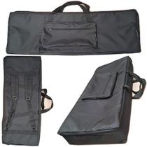 Capa Bag Para Teclado Nord Stage 2ex Ha76 Master Luxo Preto Carbon
