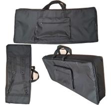 Capa Bag Para Teclado Yamaha Psr S550 Master Luxo (preto) Carbon