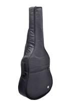 Capa bag para violão clássico acolchoado com bolso e alça mochila ajustável reforçado semi impermeável - JPG