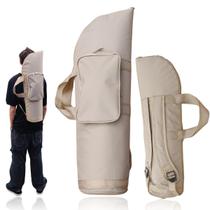 Capa Bag Super Luxo para Trompete Estojo Mochila Acolchoado