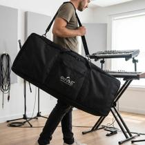 Capa bag Teclado Musical 100cm Acolchoada Resistente À Água Com Bolso Externo Capa bag Teclado Musical 100cm Acolchoada Resistente À Água Com Bolso Externo