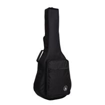 Capa Bag Violão Folk Acolchoada Cargo Extra Luxo Preto