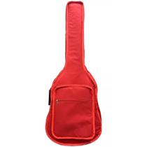 Capa Bag Violão Folk Acolchoada Nylon 420 Stone Vermelha - Jpg Bags