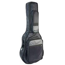 Capa Bag Violão Folk Acolchoada Premium Nylon 70 Cinza - Jpg Bags