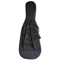 Capa Bag Violoncelo 3/4 Master Luxo Nylon 900 Pelúcia Mochila Capa Bag Violoncelo 3/4 Master Luxo Nylon 900 Pelúcia Mochila