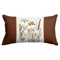 Capa Baguete 29x52 cm Linha Flores Silvestres A