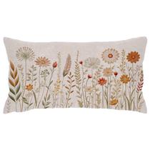 Capa Baguete 29x52 cm Linho Wildflowers A Capa Baguete 29x52 cm Linho Wildflowers A