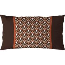 Capa Baguete 29x52 Geometric Terracota e Marrom Capa Baguete 29x52 Geometric Terracota e Marrom