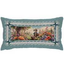 Capa Baguete 29x52 Linho Páscoa Florista A