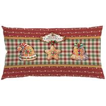 Capa Baguete 29x52 Suede Nutcracker and Gingerbread B