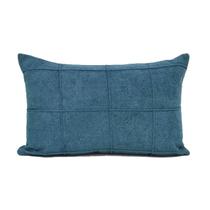 Capa Baguete 30x50 cm Nervuras ComTecido Boucle Azul Navy Capa Baguete 30x50 cm Nervuras ComTecido Boucle Azul Navy