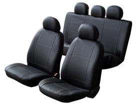 Capa Banco Automotivo Cour Sintético Preto Peugeot 206 207 208 e universal - Garagem12