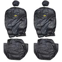 Capa Banco Automotivo Linha CHEVROLET PRETO