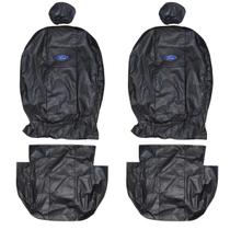 Capa Banco Automotivo Linha FORD PRETO BORDADO