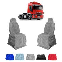 Capa Banco Caminhão IV Strallis Apos 2008 Longo Cinza Capa Banco Caminhão IV Strallis Apos 2008 Longo Cinza