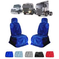 Capa Banco Caminhão SC Série 4 114/124 - Azul