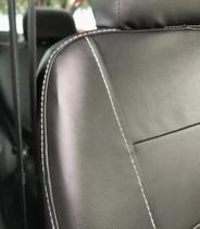capa banco carro 100% couro preto para Onix 2012 2018