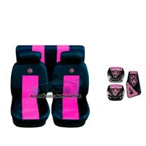 capa~banco carro couro rosa+acessorios p idea 2014