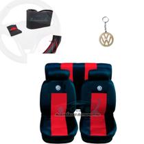 capa banco carro couro vermelho+capa volante p fox 2010 capa banco carro couro vermelho+capa volante p fox 2010