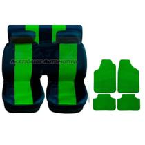 capa banco carro em nylon verde +tapete para linea 2008 capa banco carro em nylon verde +tapete para linea 2008