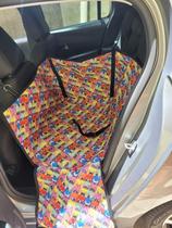 Capa Banco Carro Impermeável - 70x40 cm - Raças Pequenas/Médias Capa Banco Carro Impermeável - 70x40 cm - Raças Pequenas/Médias