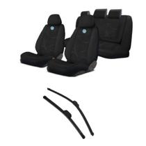 capa banco carro tecido grosso+ palheta p golf mk4 1998