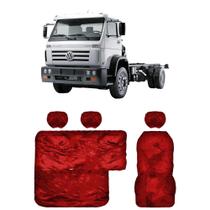 Capa banco chinil caminhão vw motorista passageiro sofá cama