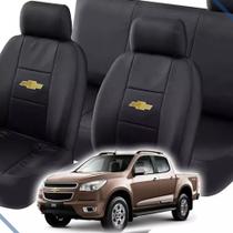 Capa banco couro 100% original s10 2013/2014/2015/2016/2017 Capa banco couro 100% original s10 2013/2014/2015/2016/2017